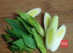 菜头炒腊肉的做法图解1