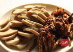 茶树菇烧面筋的做法图解3