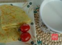 胡萝卜笋瓜煎饼的做法图解12