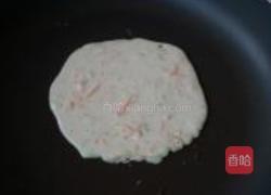 胡萝卜笋瓜煎饼的做法图解5