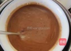 巧克力西谷米布丁的做法图解2
