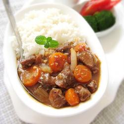 红酒炖牛肉饭的做法[图]