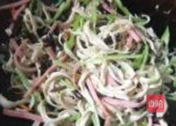 黑椒三丝的做法图解3