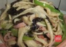 黑椒三丝的做法图解5