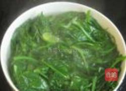 蒜泥凉拌豌豆苗的做法图解4