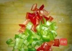 青红椒拌茄子的做法图解3