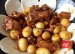 小土豆烧排骨的做法图解13