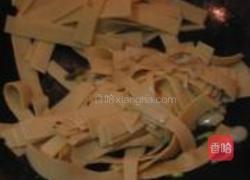 家常菜尖椒干豆腐的做法图解4