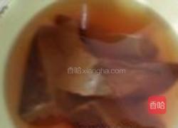 酱香猪肝的做法图解1