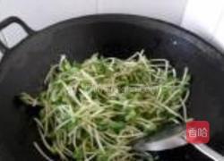 蒜香黑豆苗的做法图解4