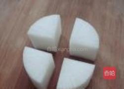 爽脆萝卜扇的做法图解1
