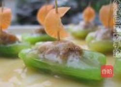 莴笋酿肉胶的做法图解22