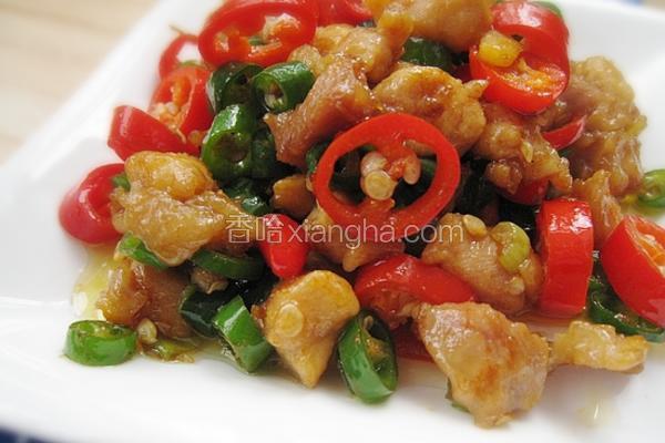 双椒鸡丁