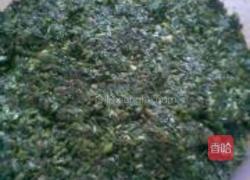 山芹菜两合面菜饺子的做法图解2