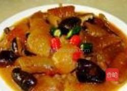 香菇炒猪皮的做法图解7