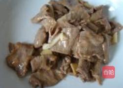 腐竹牛肉滑片的做法图解4