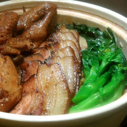腊味油鸡煲仔饭的做法[图]