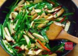 韭菜炒香干的做法图解6