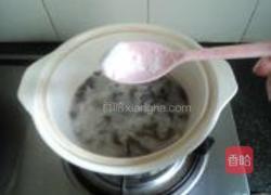 黑木耳猪肚粥的做法图解5