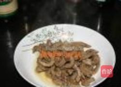 清炒猪腰的做法图解5