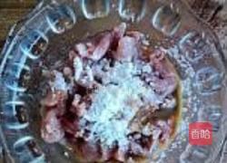 茨菰蒜苗炒肉片的做法图解4