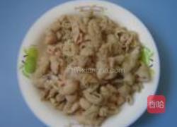 干锅猪大肠的做法图解1