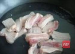 腊鱼腐竹烧五花肉的做法图解2
