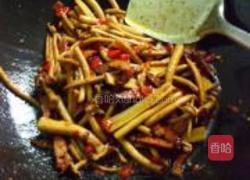 干锅茶树菇的做法图解10