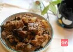 豆角干焖猪软骨的做法图解9