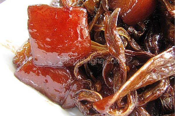 干豇豆烧肉