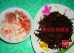 干蕨菜炖肉的做法图解3