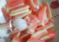 凉拌西瓜皮的做法图解6