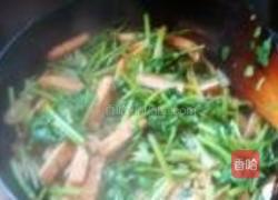 香菜炒豆腐的做法图解13