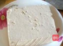 香菜炒豆腐的做法图解1