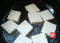 香菜炒豆腐的做法图解3