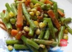 玉米香虾拌豇豆的做法图解9