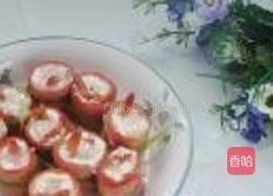 豆腐鲜虾卷的做法图解11