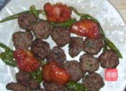 炸牛肉丸子的做法图解8