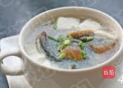 鳝鱼皮蛋豆腐汤的做法图解4