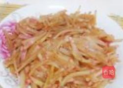 素炒萝卜条的做法图解6