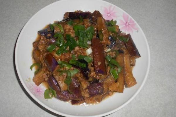 肉末炒茄子
