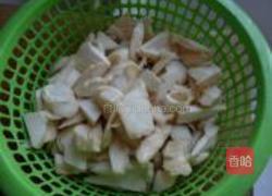 杏鲍菇溜白菜的做法图解2