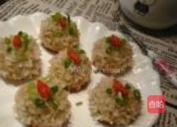 山药口蘑珍珠丸子的做法图解5