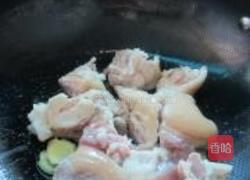 黑豆豉蒸猪蹄的做法图解4
