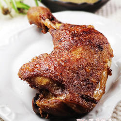 香酥脆皮鸡腿的做法[图]