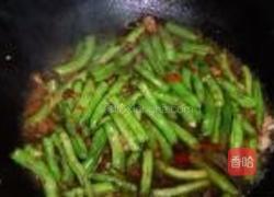 香辣干煸扁豆的做法图解7