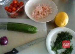 三文鱼蔬菜蛋糕的做法图解2