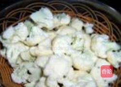 蒜香蚝油菜花的做法图解1