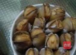 老酒炖蛏的做法图解5