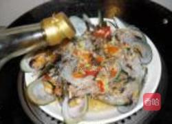 粉丝蒜蓉蒸青口的做法图解11